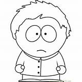 South Park Clyde Donovan Coloring Pages Butters Coloringpages101 Color sketch template