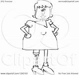 Leg Prosthetic Woman Clipart Artificial Illustration Royalty Djart Vector Template sketch template