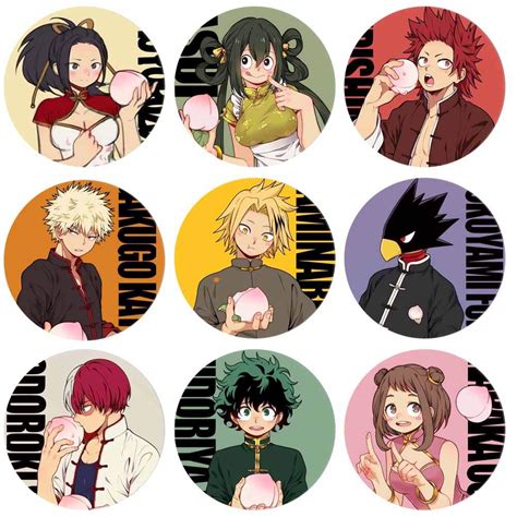 Buy Anime My Hero Academia Cosplay Badge Cartoon Boku No Hero Academia