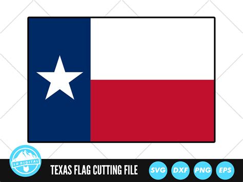 art collectibles texas state flag clipart instant digital