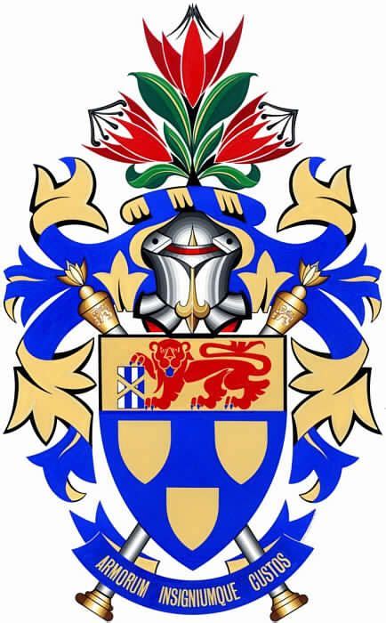 arms   state bureau  heraldry  south africa family crest heraldry coat  arms lions