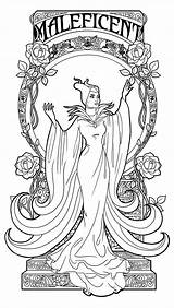 Paola Tosca Maleficent Lineart sketch template