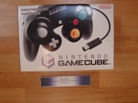 originele gamecube controller black complete gamecube hardware