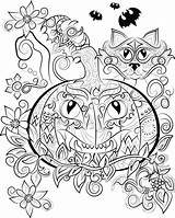 Colouring Halloween Colour Coloring Pages Etsy Instant Ausmalbilder Print Fairy Adult Auswählen Pinnwand sketch template