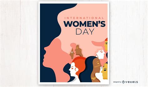 international women s day poster vector download