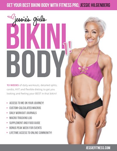 Jessies Girls Bikini Body 1 Jessie Fitness