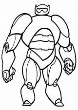 Baymax Coloring Pages Print sketch template