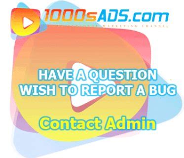 contact admin  report  bug sads