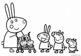 Peppa Pig Coloring Pages Printable Kids Ice Cream Cartoons Coloring4free Cartoon Drawing sketch template