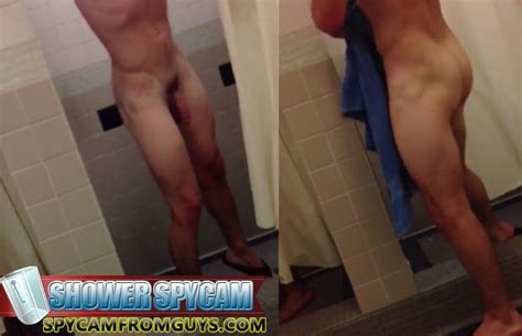big cock guy caught showering in the lockerroom spycamfromguys hidden cams spying on men