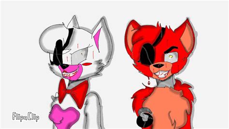 Foxy And Mangle Drawing Youtube
