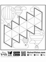 Shapes Coloring Quiver Fun Kids Votes sketch template
