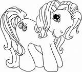 Pony Coloring Pages Pretty Little Printable Color Print Getcolorings Hub sketch template
