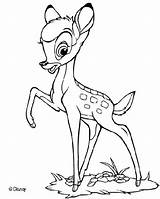 Bambi Coloring Pages Para Color Disney Hellokids Print sketch template