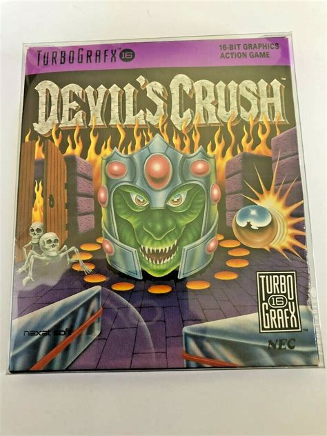 Devils Crush Turbografx 16 Tg Grafix Turbo Duo Pc Engine Game Complete