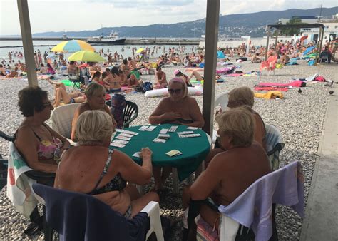 Why Men And Women Are Segregated On Beaches In The Italian Port Of