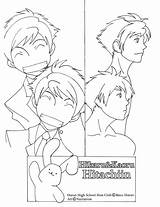 Ouran High Host Club School Coloring Search Again Bar Case Looking Don Print Use Find sketch template