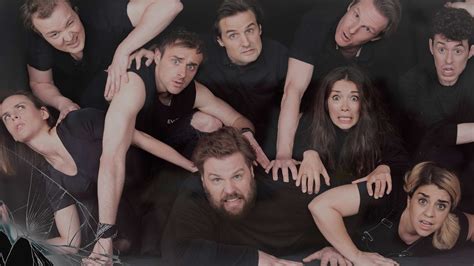 wrong show series  mischief theatre cast interview virgin media
