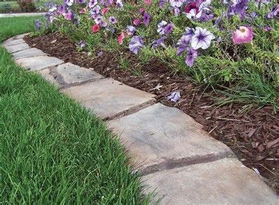 mow  flower bed edging ideas collection    info
