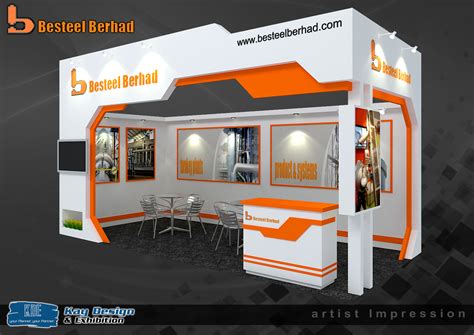 beststeel booth design  booth designer contractor  malaysia