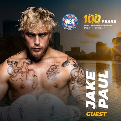 world renowned boxer jake paul  join  special guest   world