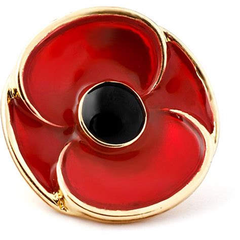 3d poppy recollections lapel pin cairns rsl subbranch