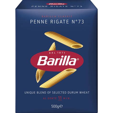 barilla pasta penne rigate  woolworths