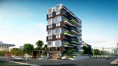 apartment elevation designing  architectural rendering services