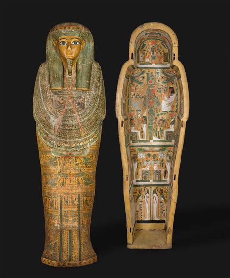 coffin  bakenmut egypt thebes  intermediate period late