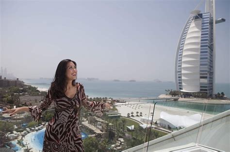 Myleene Klass Travels To Dubai With Daughter Ava For A