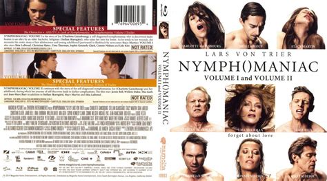 nymphomaniac movie blu ray scanned covers nymphomaniac volume 1 and 2 2014 scanned bluray