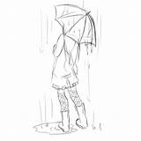 Umbrella Sketches Drawing Drawings Keywords Weheartit Sketching sketch template