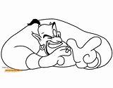 Genie Aladdin Dxf Eps Disneyclips Getbutton 3ab561 Pointing sketch template