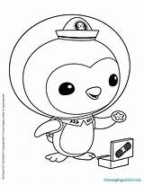 Octonauts Coloring Pages Peso Colouring Coloriage Printable Logo Barnacles Captain Color Kids Gups Dessin Print Sheets Tweak Cartoon Getcolorings Search sketch template