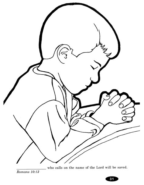 praying child drawing  getdrawings