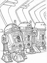 Star Wars Coloring Droid Pages Getcolorings Printable sketch template