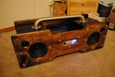 pin  boom boxes boom cases  custom portable  bluetooth powered speaker systems