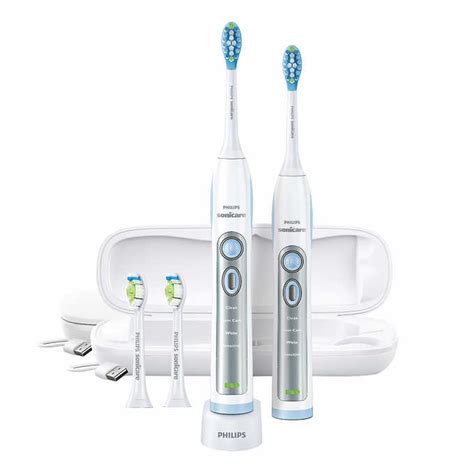 philips sonicare flexcare whitening edition toothbrush  charging travel case white