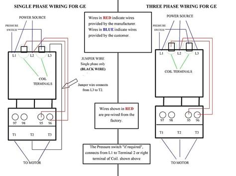 volt contactor wiring diagram