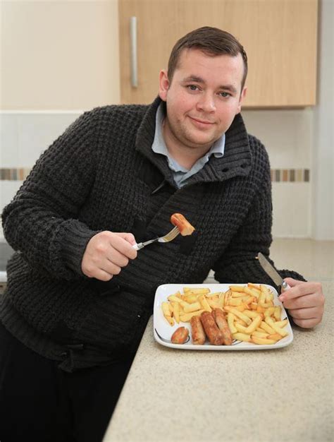 a man has eaten sausages and chips every night since he was four uk
