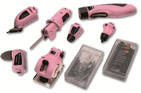 Pink Tools Tools For Women Power Tool Set