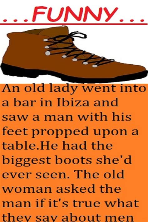biggest boots joke in 2021 big boot jokes funny stories