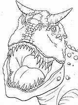 Coloring Carnotaurus Pages Getdrawings sketch template
