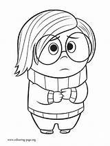 Depression Coloring Pages Getcolorings Color Sadness Meet She Depressed sketch template