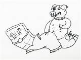 Bacon Drawing Template Jeff Coloring Pages Chocolate sketch template