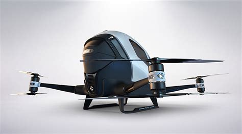 footage revealed  ehang  manned transportation drone supply chain