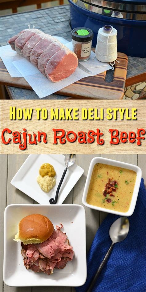 deli style cajun roast beef lunch meat  home