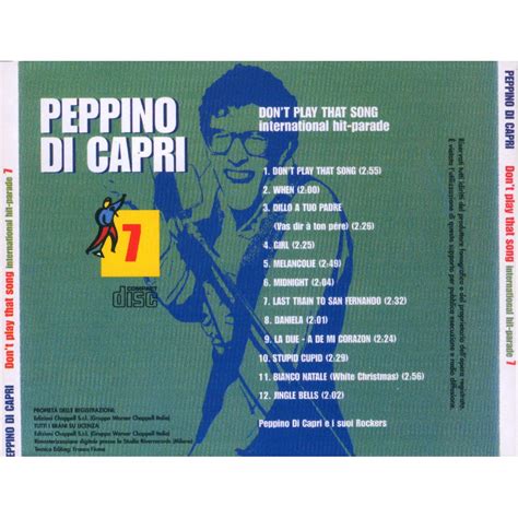 dont play  song peppino  capri mp buy full tracklist