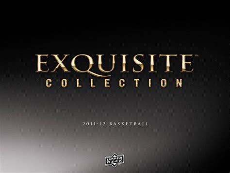 upper deck exquisite collection basketball