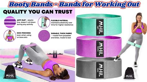 Mhil Booty Bands Bands For Working Out Best Resistance Bands For